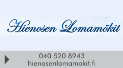 Hienosen Lomamökit logo